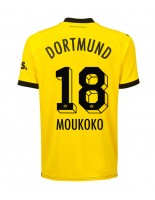 Borussia Dortmund Youssoufa Moukoko #18 Kotipaita 2023-24 Lyhythihainen